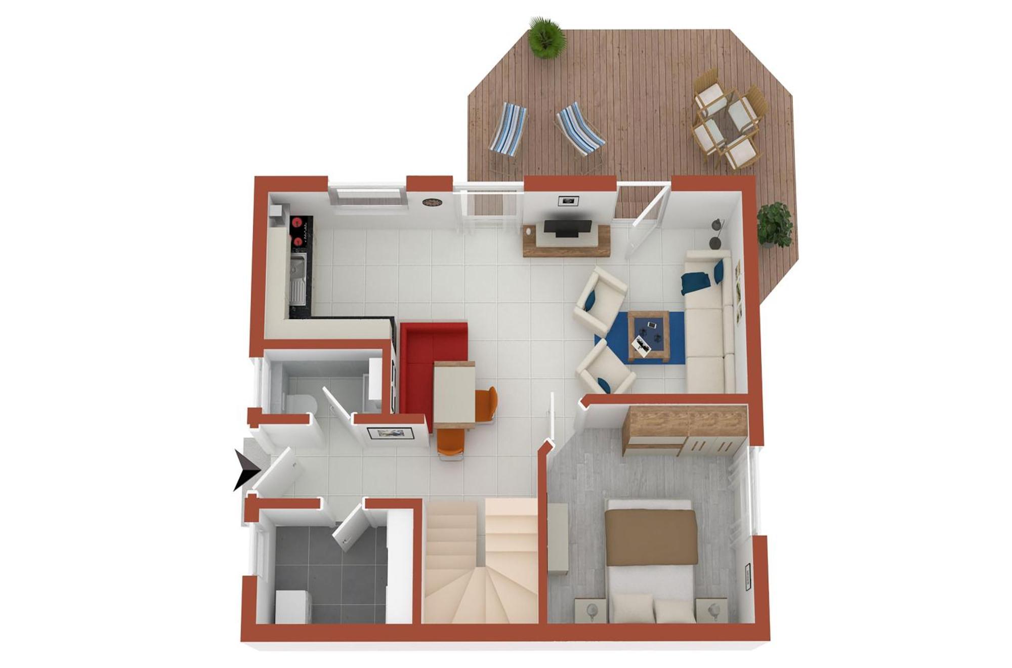 Ferienhaus Schwanensee Fuenfseen Εξωτερικό φωτογραφία